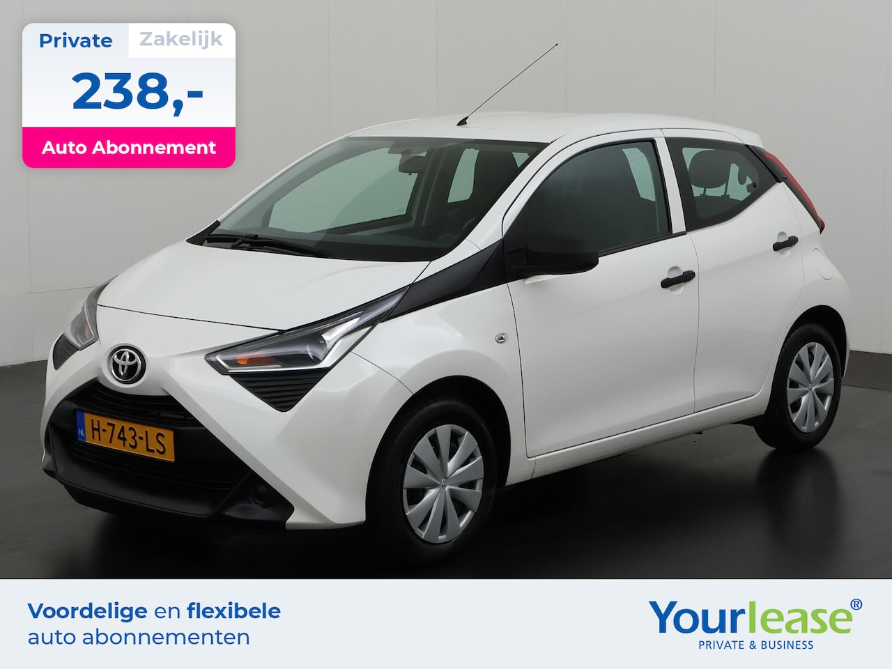 Toyota Aygo - 1.0 VVT-i x | All-in 238,- Private Lease | Zondag Open! - AutoWereld.nl