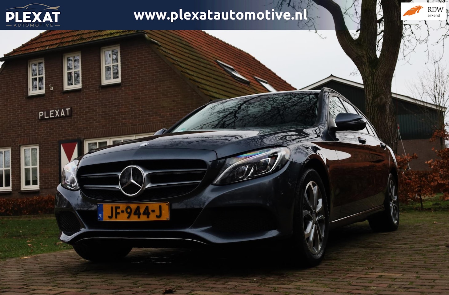 Mercedes-Benz C-klasse Estate - 350 e Lease Edition Aut. | Adaptieve Cruise | 360 Camera | Rijbaanbegeleiding | Full Led | - AutoWereld.nl