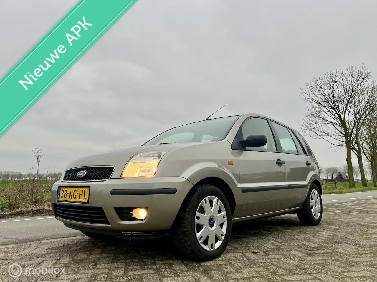 Ford Fusion - 1.4-16V Luxury 1.4-16V Luxury, BJ 2003, Airco, APK Dec 2025 - AutoWereld.nl