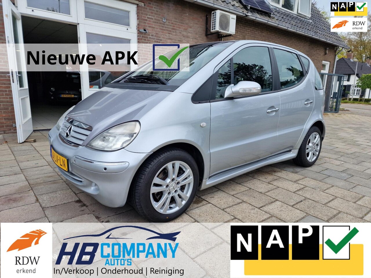 Mercedes-Benz A-klasse - 210 Evolution Avantgarde Comfort| NAP | Onderhouden | Nieuwe APK | Parkeersensoren - AutoWereld.nl