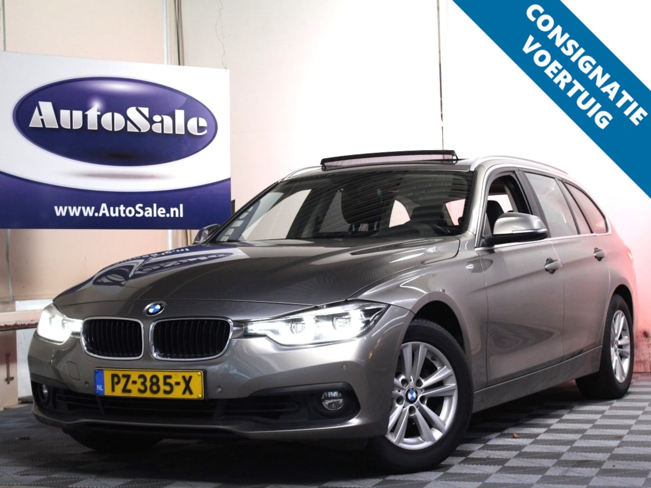 BMW 3-serie Touring - 320i AUT Executive NAP 2eEIG PANO NAV LEDER LED '17 - AutoWereld.nl