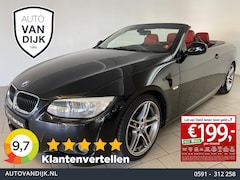 BMW 3-serie Cabrio - 320i Sport Edition AUTOMAAT M PAKKET AIRCO CLIMA NAVI CRUISE LEER PDC WINDVANGER ZEER NETT