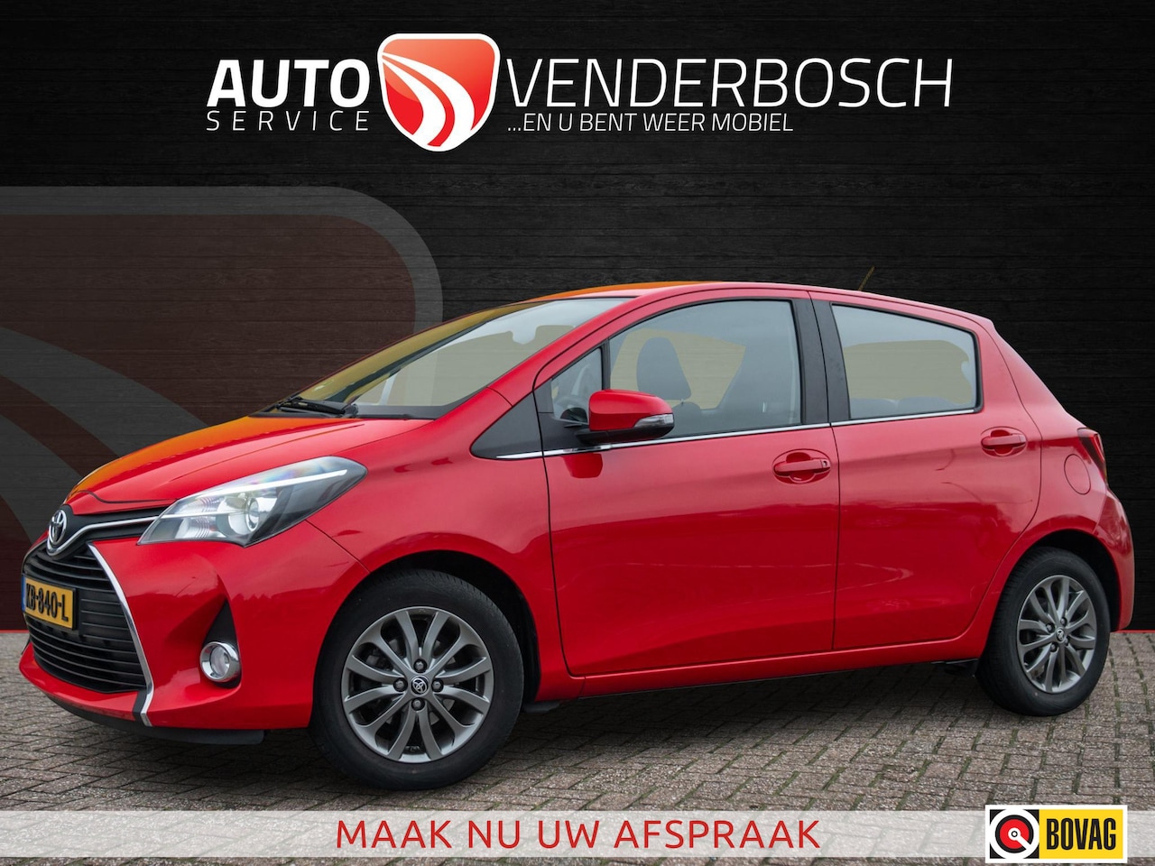 Toyota Yaris - 1.0 VVT-i Aspiration 69pk | Airco | Camera | Bluetooth | 1e Eig. - AutoWereld.nl