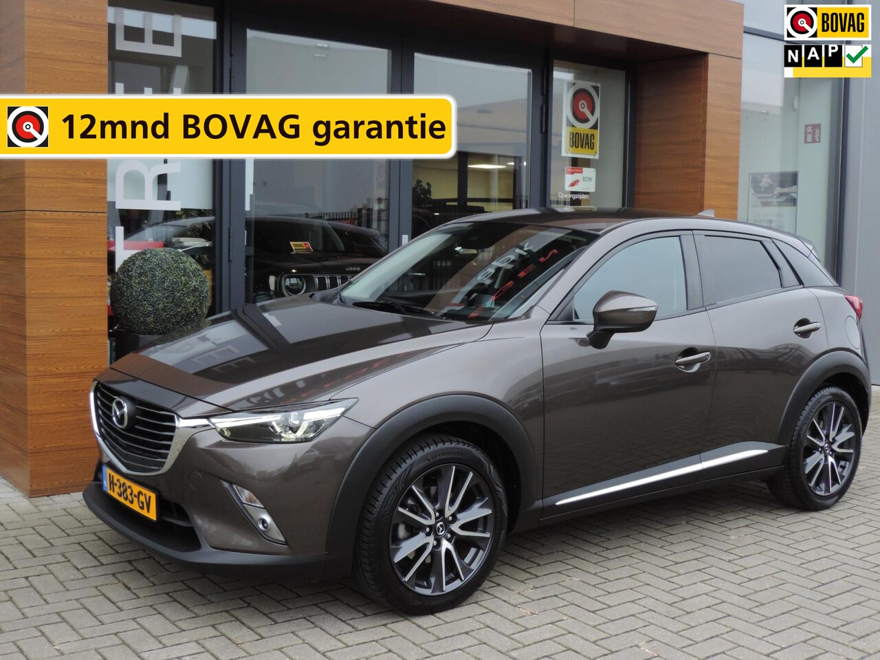 Mazda CX-3 - 2.0 SkyActiv-G 120 GT-M AUTOMAAT 105.000km | Afn.th | Stoelverw | Headup | 18” | LED kopl - AutoWereld.nl