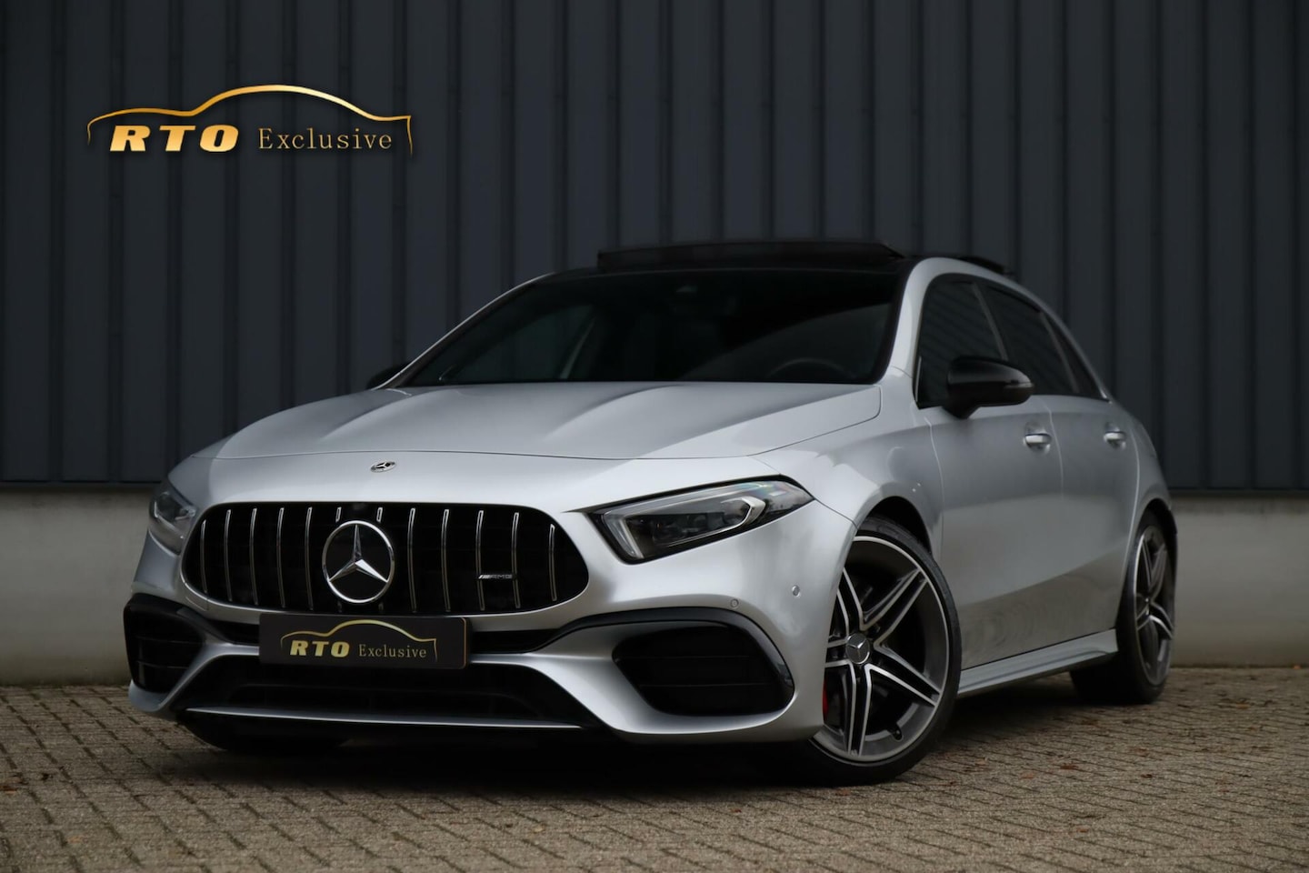 Mercedes-Benz A-klasse - AMG 45S 4MATIC+ |Pano|Night|Burmester|19'' - AutoWereld.nl