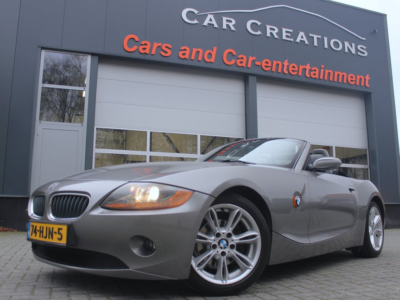 BMW Z4 Roadster - E85 2.2i Sterlinggrau Leder Climate 6-cil. - AutoWereld.nl