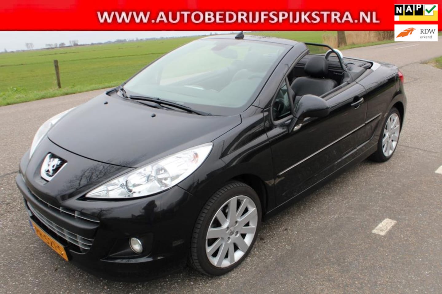 Peugeot 207 CC - 1.6 VTi Griffe // LEER / KLIMA // - AutoWereld.nl