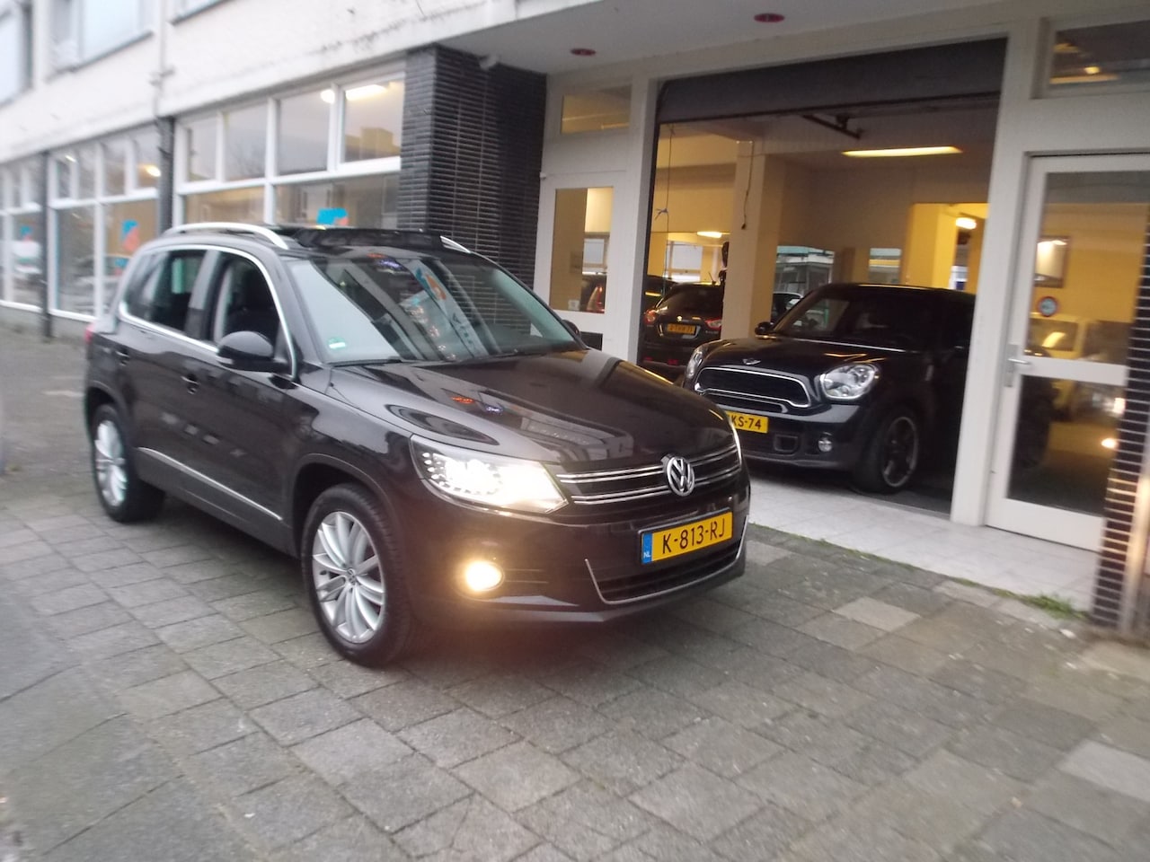 Volkswagen Tiguan - 2.0 TSI Sport&Style 4Motion PANODAK CAMERA  AUTOMAAT - AutoWereld.nl