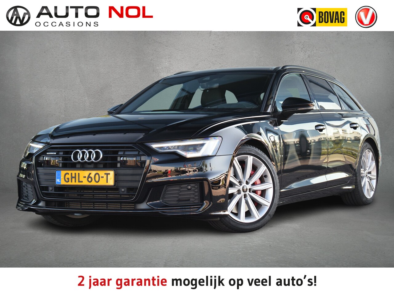 Audi A6 Avant - 55 TFSI e quattro Competition | 367 PK | Trekhaak | HUD | Stuur- en stoelverw. | B&O - AutoWereld.nl