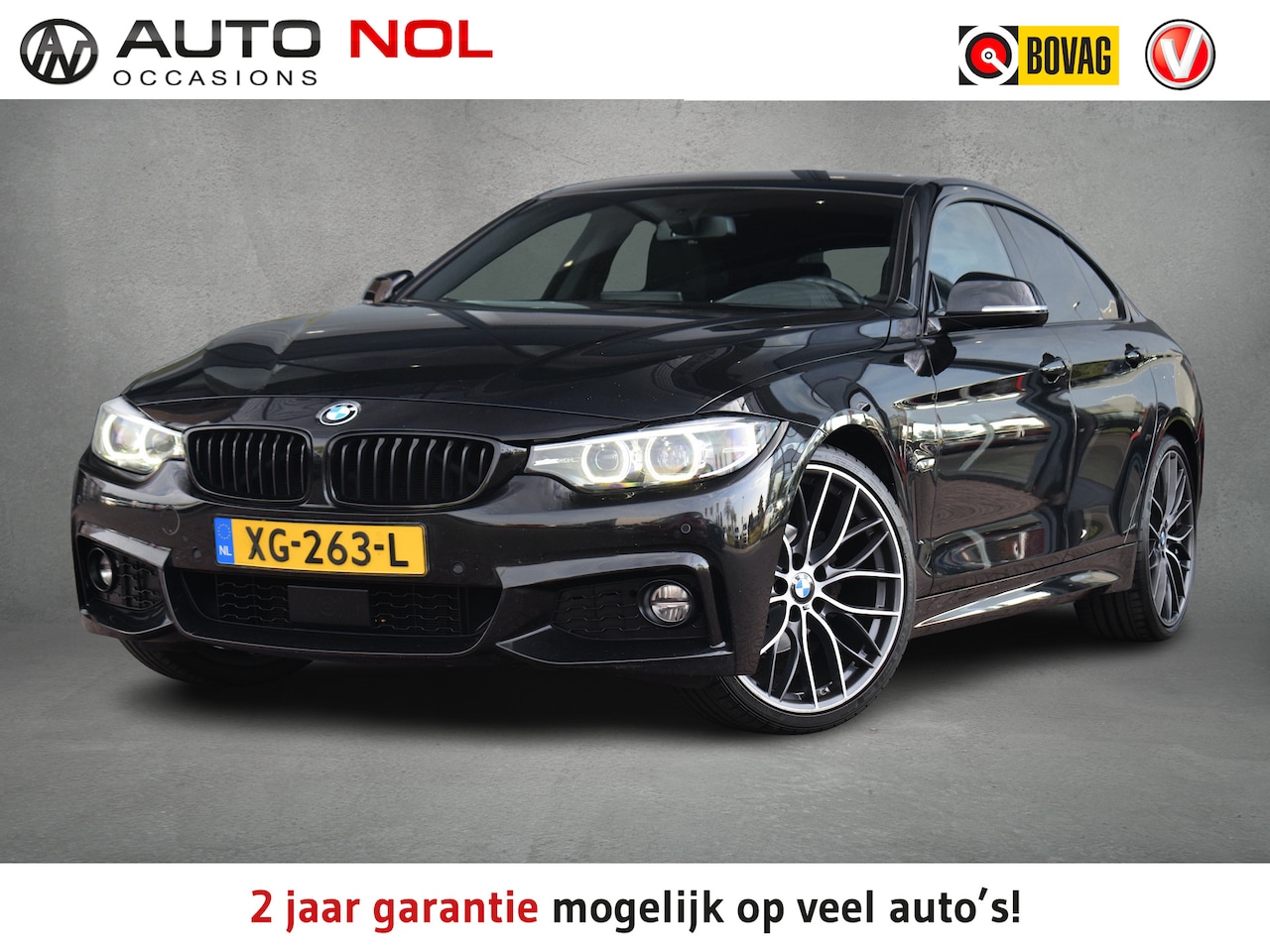 BMW 4-serie Gran Coupé - 420i High Executive Shadowline | M-Sport | Leer | Stoelverw. | Adapt. Cruise - AutoWereld.nl