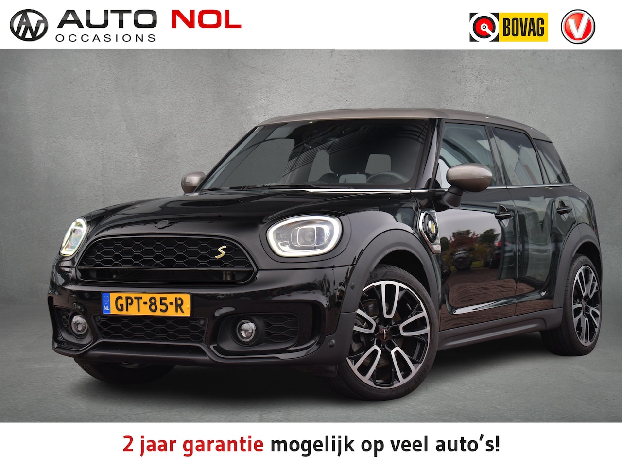 MINI Countryman - COOPER SE ALL4 JCW | JCW | CarPlay | HUD | Stoelverw. | Leer | Camera - AutoWereld.nl