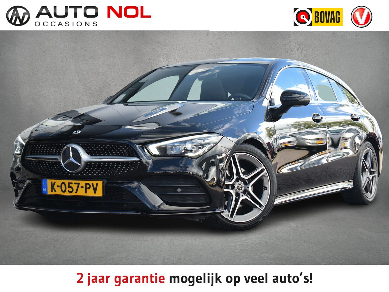 Mercedes-Benz CLA-klasse Shooting Brake - 180 Business Solution AMG | Trekhaak | Pano | Burmester | Leer/ Alcantara - AutoWereld.nl