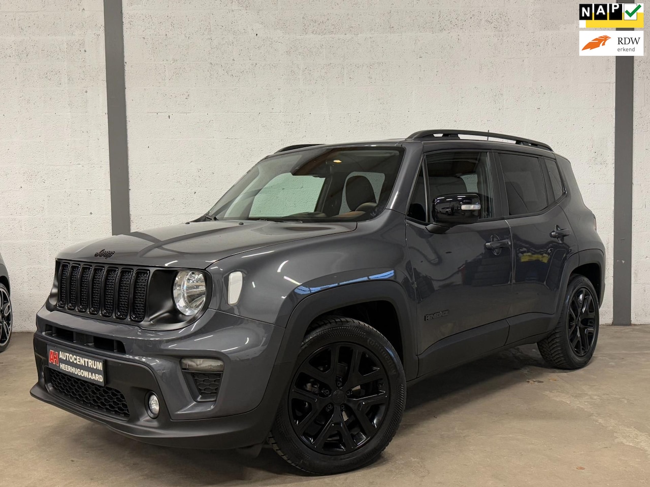 Jeep Renegade - 1.0T Night Eagle Navi Carplay|Cruise|Clima|Dealer Onderhouden !! - AutoWereld.nl