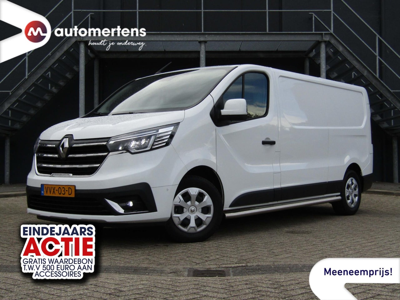 Renault Trafic - 2.0 DCi 130PK L2 Work Edition | * NAVIGATIE * LED * CRUISE CONTROL *ACHTERUITRIJCAMERA * - AutoWereld.nl