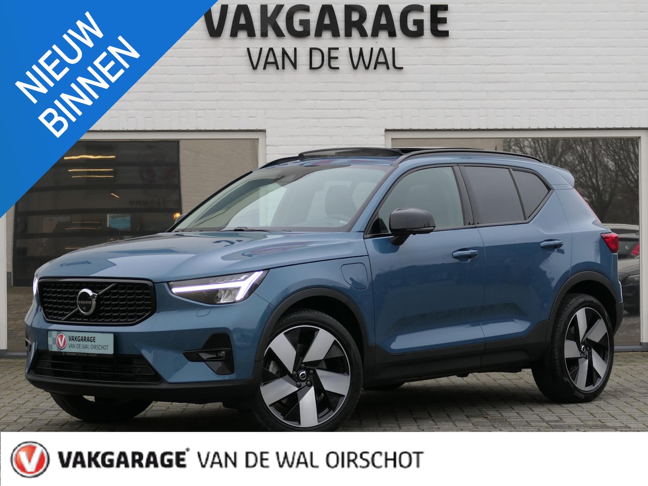 Volvo XC40 - 1.5 T4 Plug-in hybrid Ultimate Dark | 360°-camera | Panoramadak | Harman/Kardon | Lederen - AutoWereld.nl