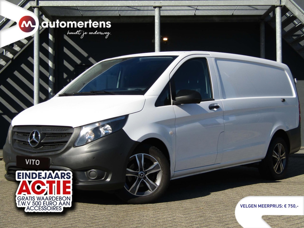 Mercedes-Benz Vito - 116 CDI 163PK L2 AUTOMAAT | * APPLE CARPLAY * ACHTERUITRIJCAMERA * STOELVERWARMING * BLUET - AutoWereld.nl