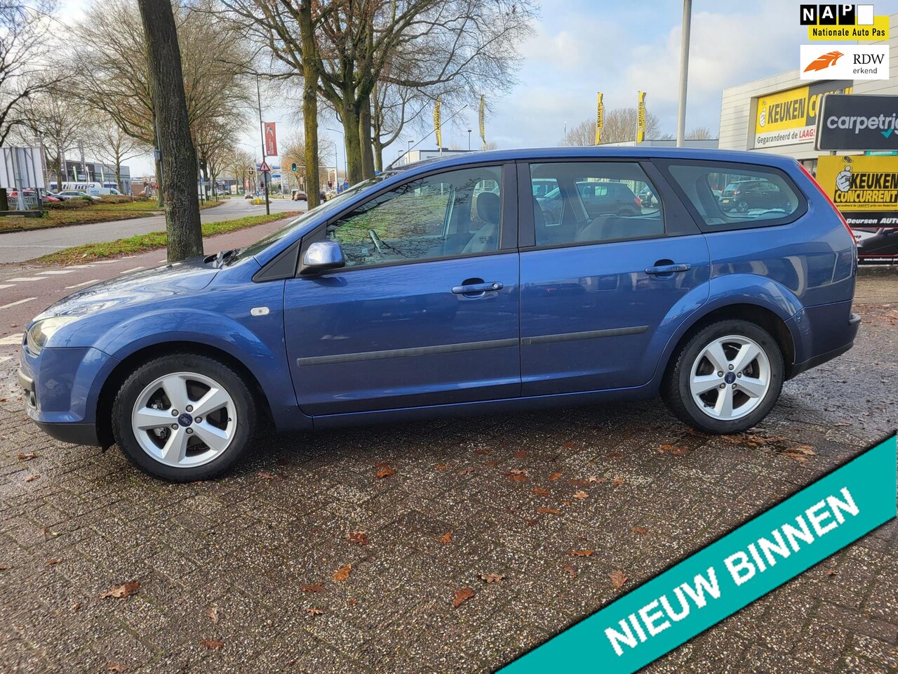 Ford Focus Wagon - 1.6-16V Futura cr.control,trekhaak, NAP - AutoWereld.nl