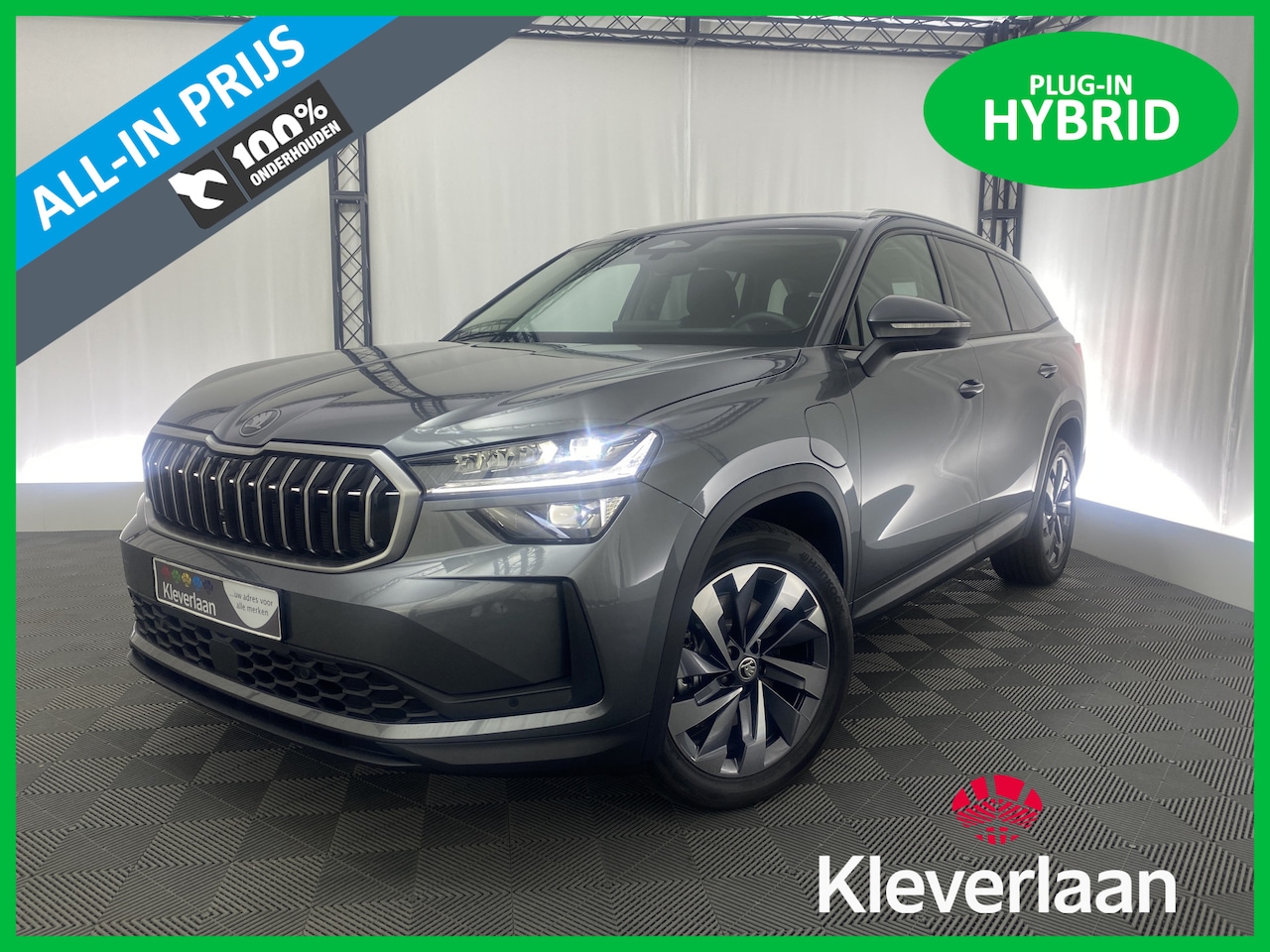 Skoda Kodiaq - 1.5 TSI PHEV Sportline Business | Pano-Dak | Head-Up | Leder | Memory | Carplay | 204 Pk | - AutoWereld.nl