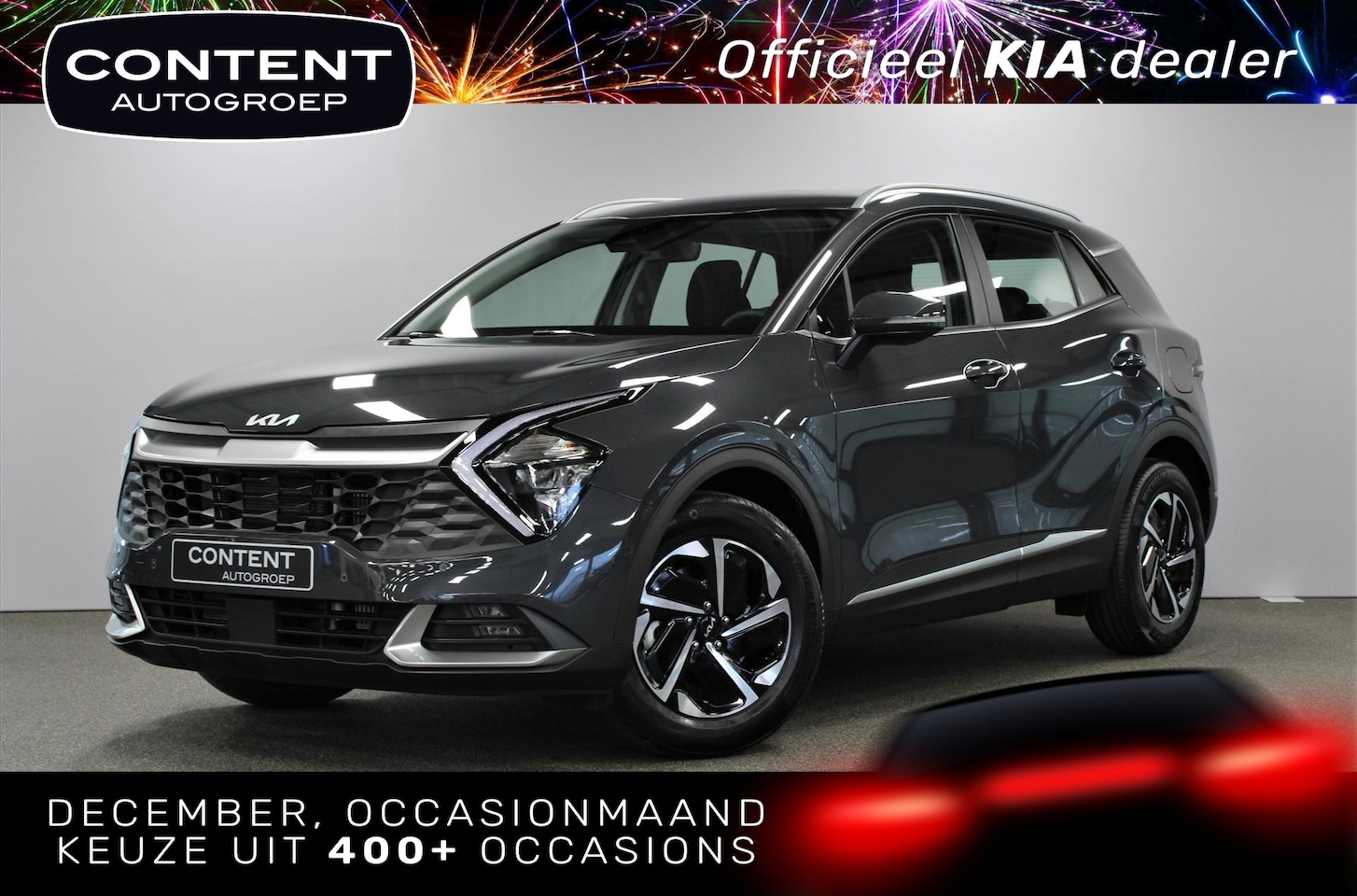 Kia Sportage - 1.6 Hybrid DynamicLine AT6 215PK I Nieuw te bestellen - AutoWereld.nl