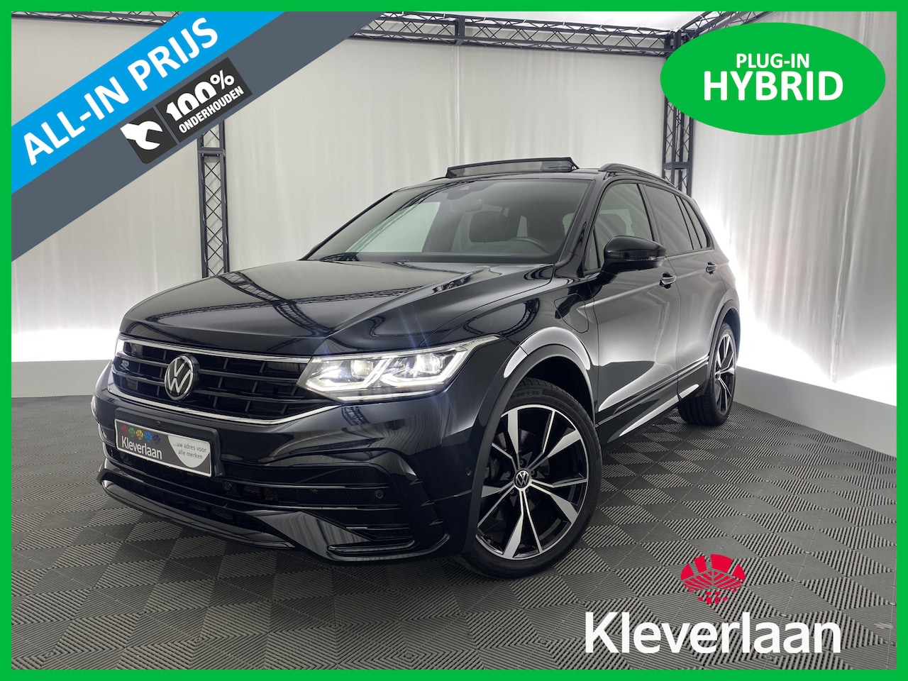 Volkswagen Tiguan - 1.4 TSI eHybrid R-Line Business Automaat Pano-Dak | Trekhaak | Apple Carplay | Head-Up | M - AutoWereld.nl