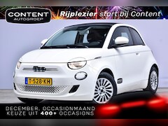 Fiat 500 C - E Cabrio 42kWh INavigatie ICamera |Subsidie