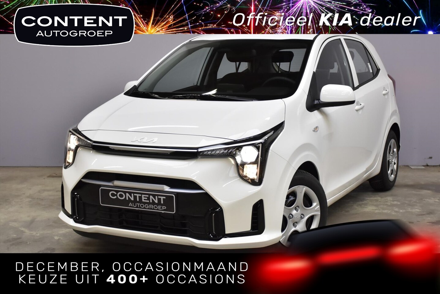 Kia Picanto - 1.0 DPi 63pk 4-zits AMT DynamicLine - AutoWereld.nl