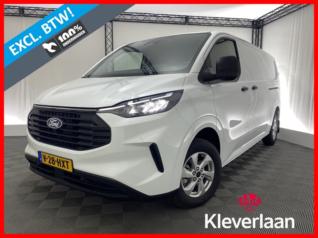 Ford Transit Custom - 320 2.0 TDCI L2H1 Limited Automaat | BPM VRIJ!! | Apple Carplay | Navi | Trekhaak | Dubbel - AutoWereld.nl