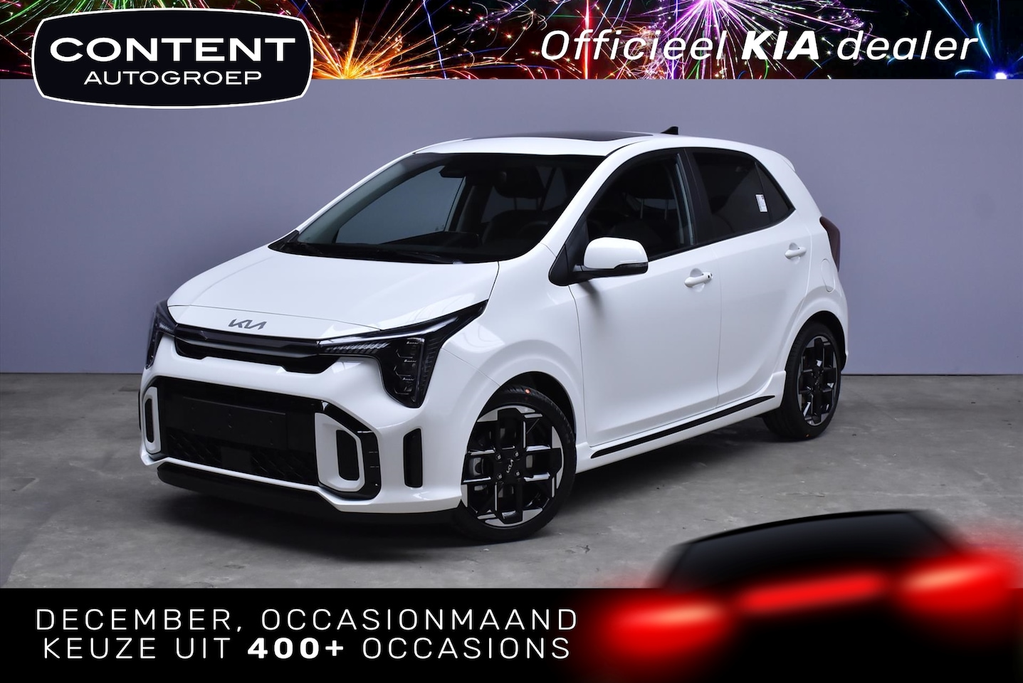 Kia Picanto - 1.0 DPi 63pk 4-zits GT-Line NIEUW TE BESTELLEN - AutoWereld.nl