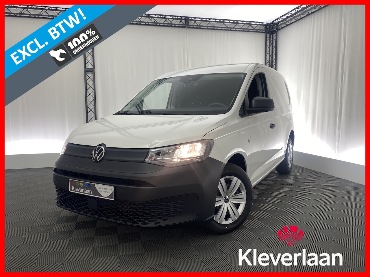 Volkswagen Caddy Cargo - Trend 2.0 TDi | Clima | Cruise | Apple CarPlay | 6-bak | Uit voorraad! | BPM vrij! | - AutoWereld.nl