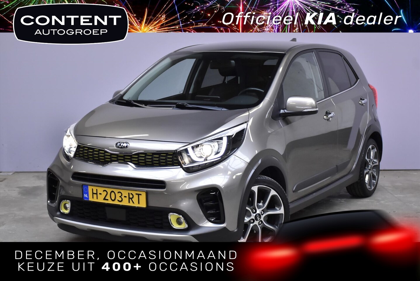 Kia Picanto - 1.0 T-GDi 100pk 5-zits X-Line - AutoWereld.nl