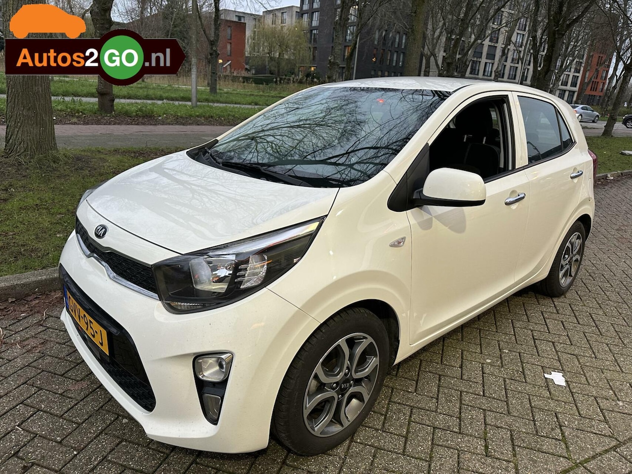 Kia Picanto - 1.0 DPi DynamicLine I Automaat I Navi I Camera I AppleCarplay/androidAuto I rijklaar I - AutoWereld.nl