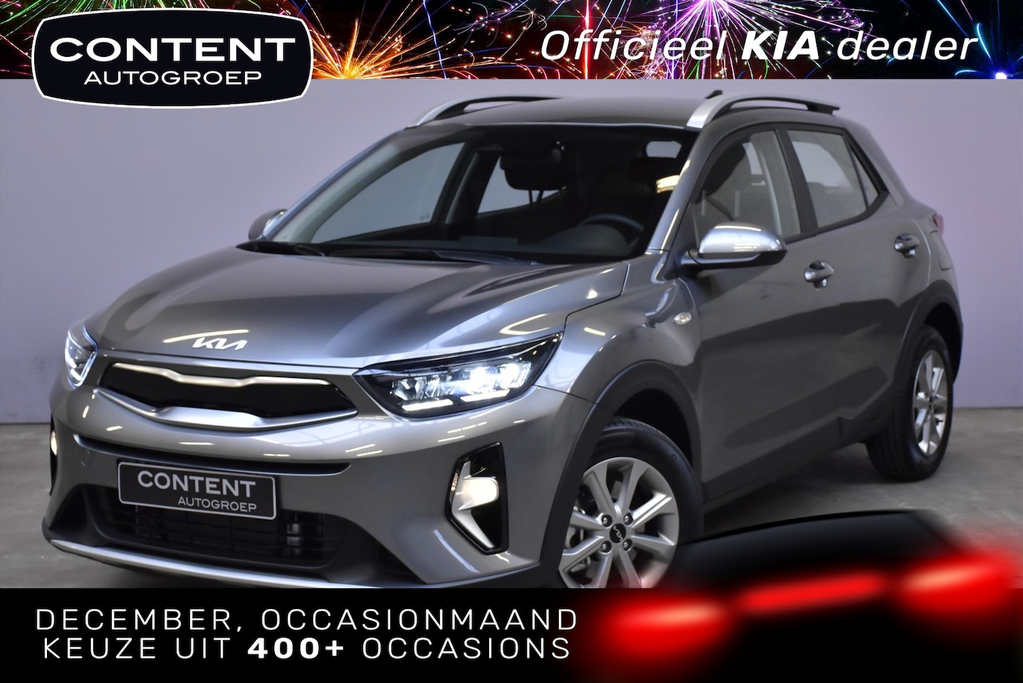 Kia Stonic - 1.0 T-GDi MHEV 100pk DynamicLine NIEUW BESTELLEN - AutoWereld.nl