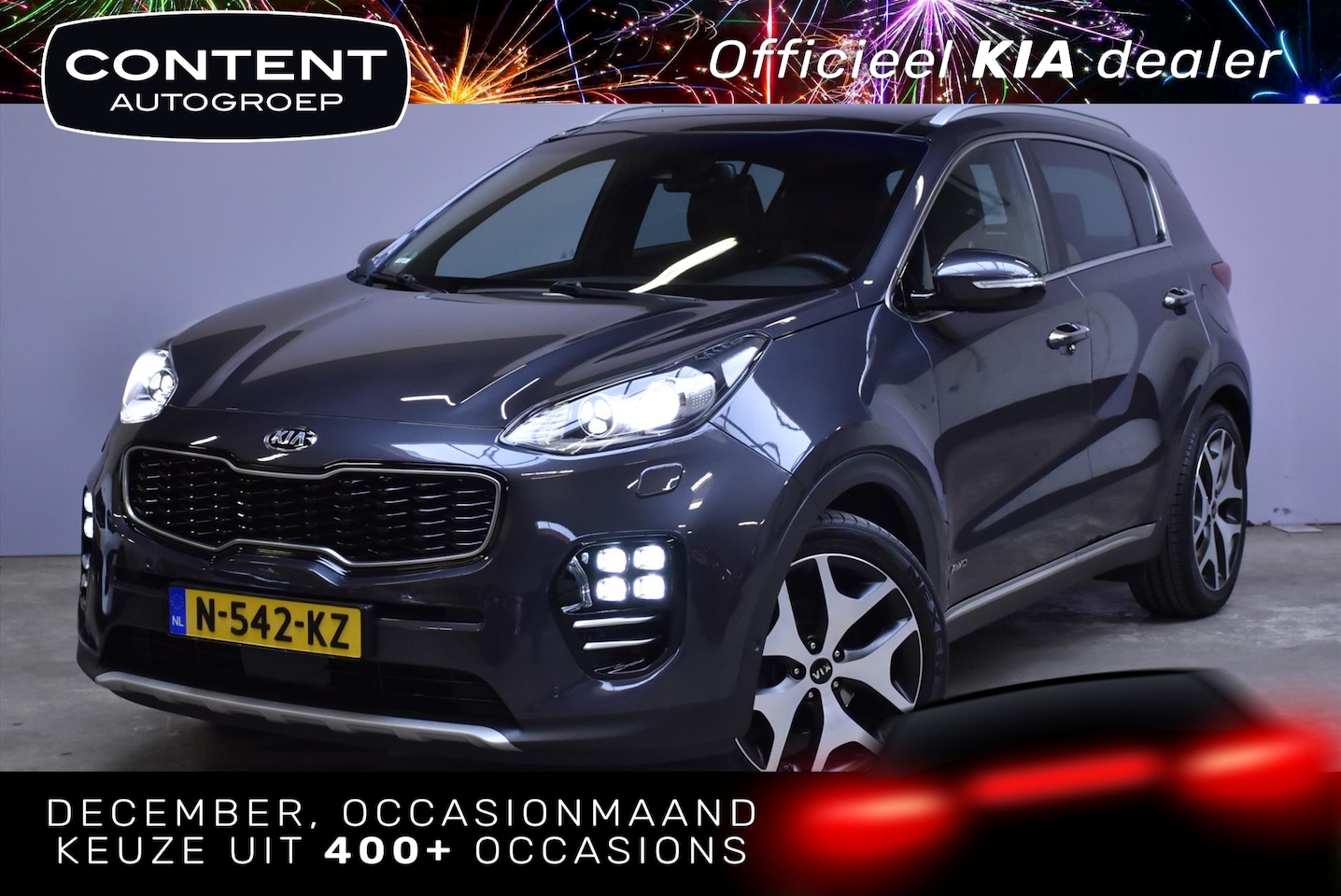 Kia Sportage - 1.6 T-GDI 177pk DCT7 AWD GT-PlusLine - AutoWereld.nl