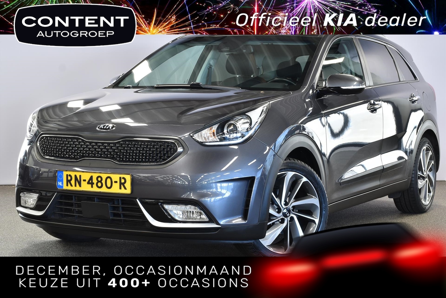 Kia Niro - 1.6 GDi Hybrid ExecutiveLine |Leder |JBL - AutoWereld.nl