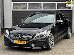 Mercedes-Benz C-klasse - 180 AMG Sport Xenon/Led, HUD, Lane Assist, Navi, Cruise Control, Stoelverwarming