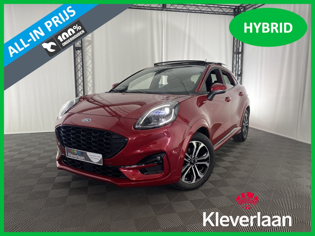 Ford Puma - 1.0 EcoBoost Hybrid ST-Line Automaat | Apple Carplay | Navi | ACC | DAB | Pano-Dak | - AutoWereld.nl