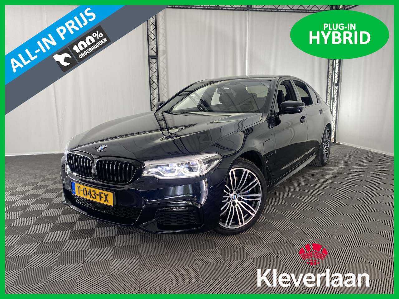 BMW 5-serie - 530e xDrive iPerformance M-Sport Automaat | Apple CarPlay | Navi | Elek. Stoelen met geheu - AutoWereld.nl