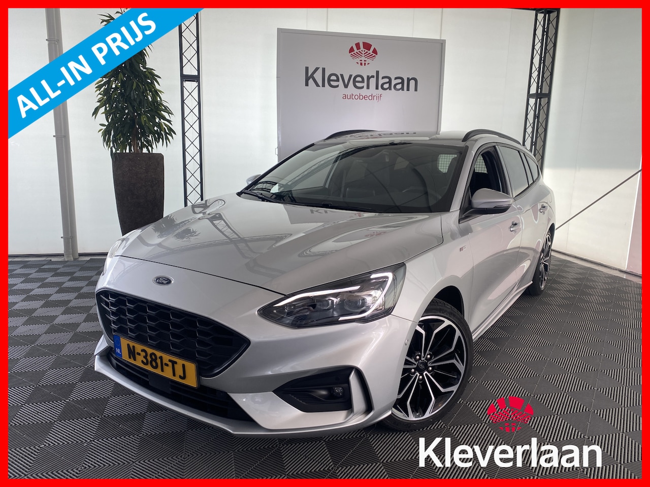 Ford Focus Wagon - 1.5 EcoBoost ST Line X AUTOMAAT | Automaat | Apple Carplay | Navi | Trekhaak | Elek. Stoel - AutoWereld.nl