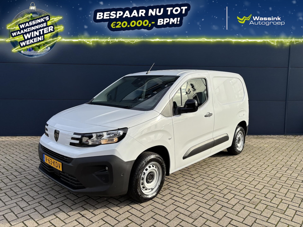 Peugeot Partner - 1.5 BlueHDi 100pk S&S L1 - AutoWereld.nl