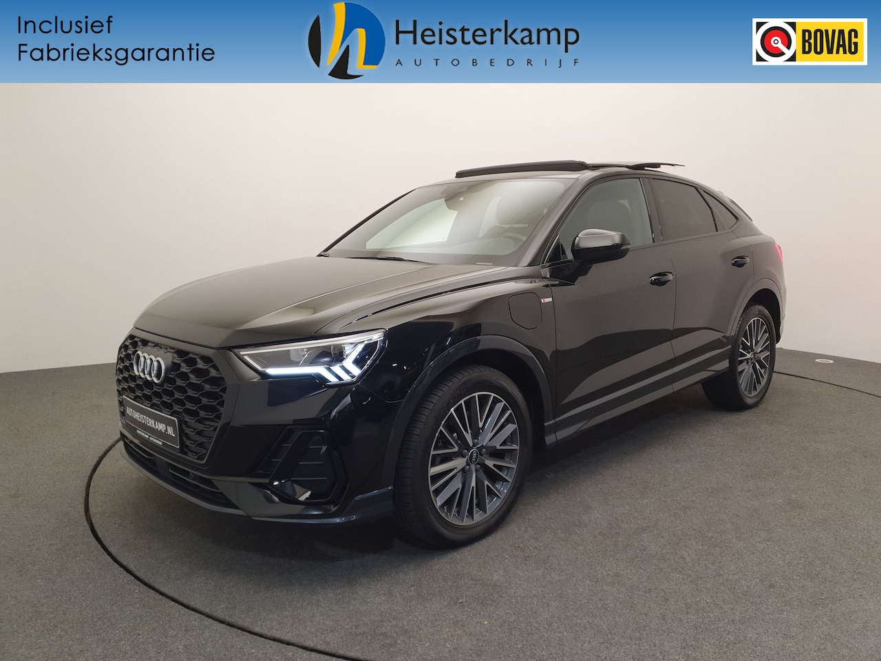 Audi Q3 Sportback - 45 TFSI e 245pk S-Line S-Tronic Wegklapbare trekhaak, Panoramadak, Camera - AutoWereld.nl