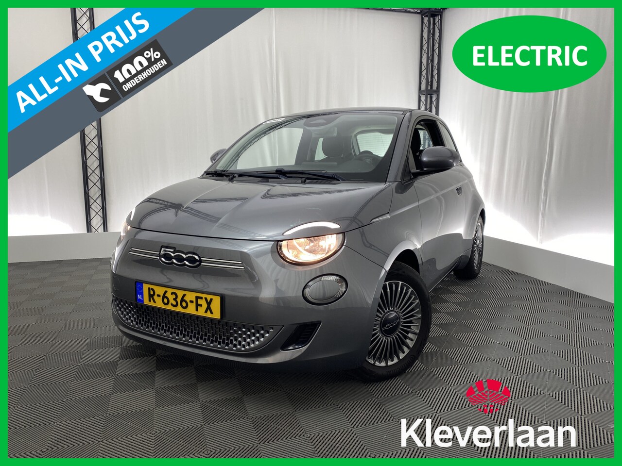 Fiat 500e - Icon 42 kWh Apple CarPlay | | Navigatie | € 2.000,- subsidie | - AutoWereld.nl