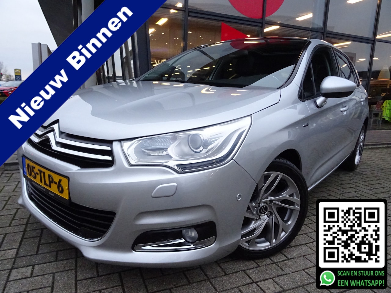 Citroën C4 - 1.6 THP Exclusive AUTOMAAT / 92.791 KM NAP / PANORAMADAK / LEDER / DEALER ONDERHOUDEN / 1E - AutoWereld.nl