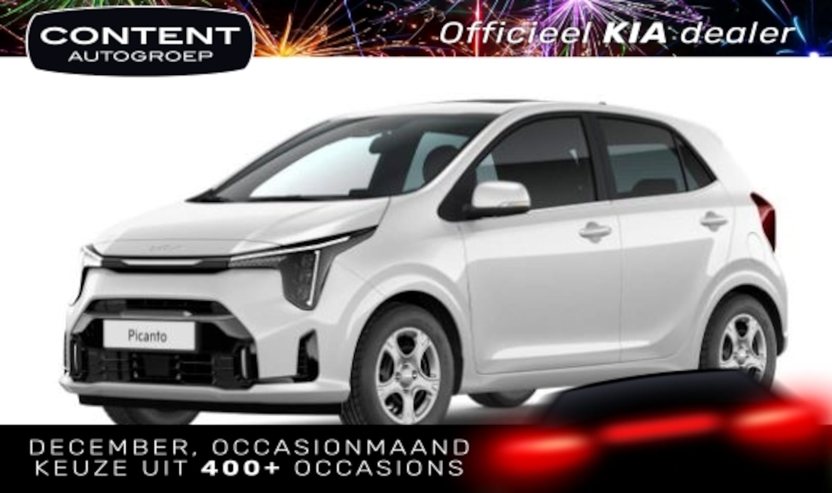 Kia Picanto - 1.0 DPi 63pk 4-zits AMT DynamicLine I Staat al in Bestelling I - AutoWereld.nl