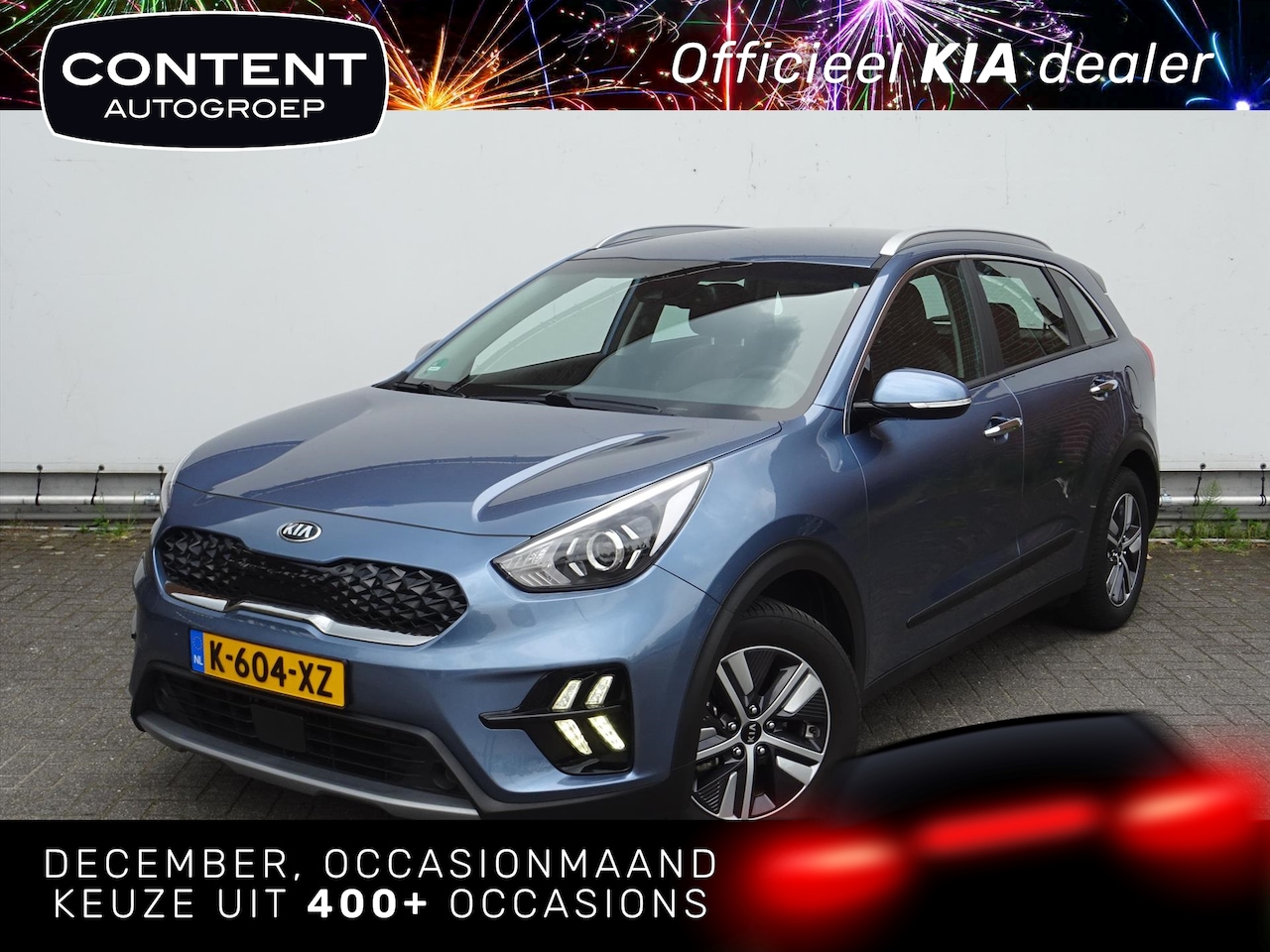 Kia Niro - 1.6 GDi Hybrid 141pk DCT6 DynamicLine - AutoWereld.nl