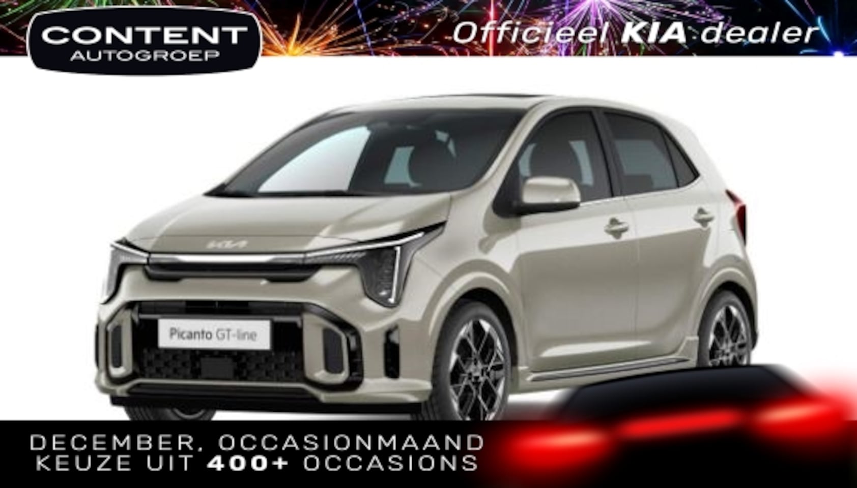 Kia Picanto - 1.0 DPi 63pk 4-zits AMT GT-Line I Staat al in bestelling I - AutoWereld.nl