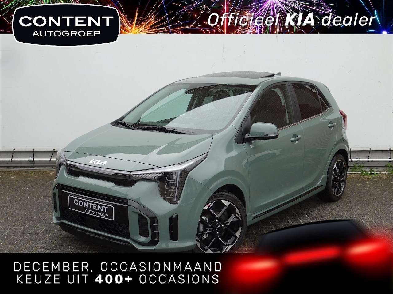 Kia Picanto - 1.0 DPi 63pk 4-zits GT-Line I Staat al in bestelling - AutoWereld.nl