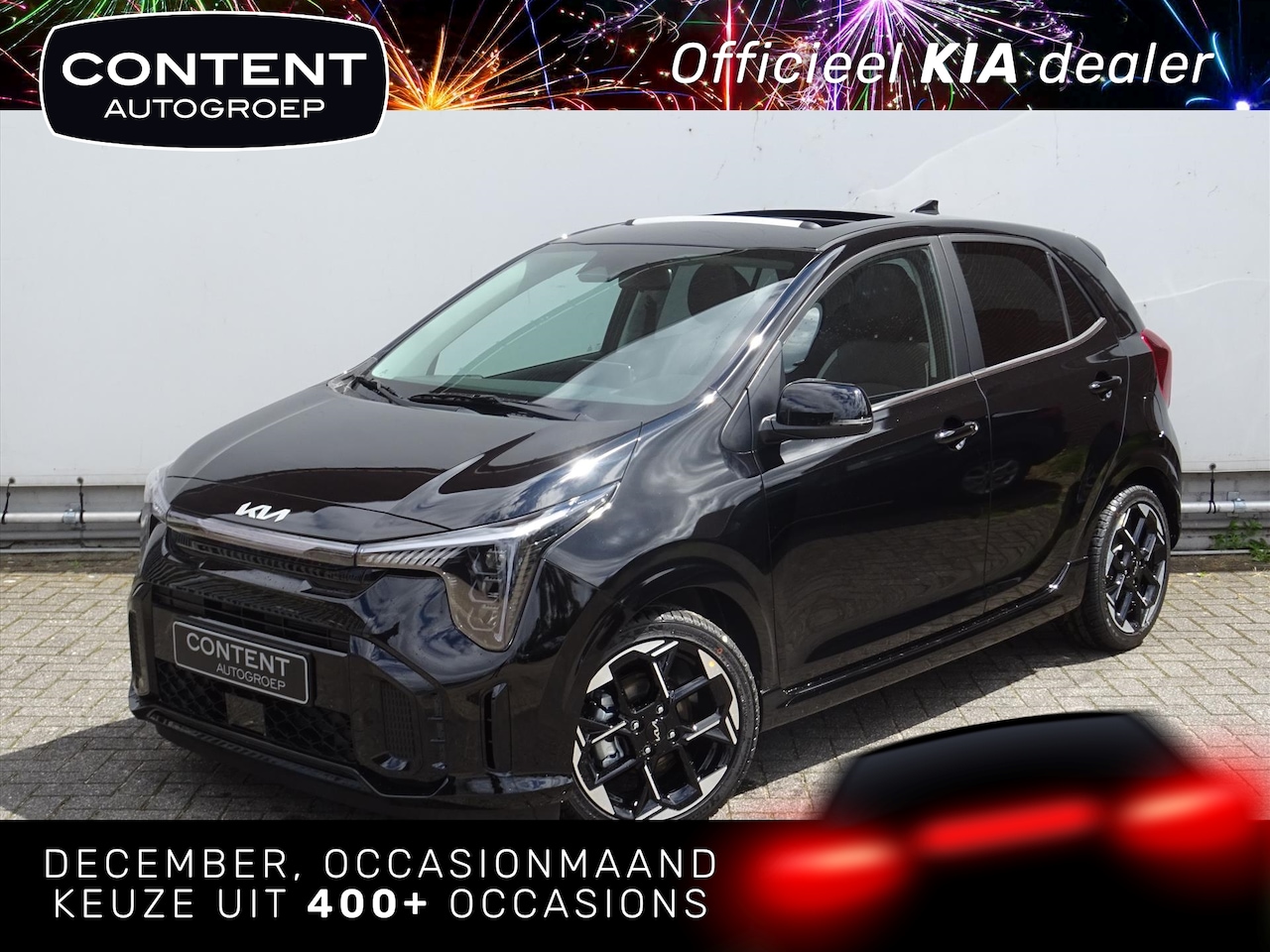 Kia Picanto - 1.0 DPi 63pk 4-zits AMT GT-Line I Staat al in Bestelling I - AutoWereld.nl