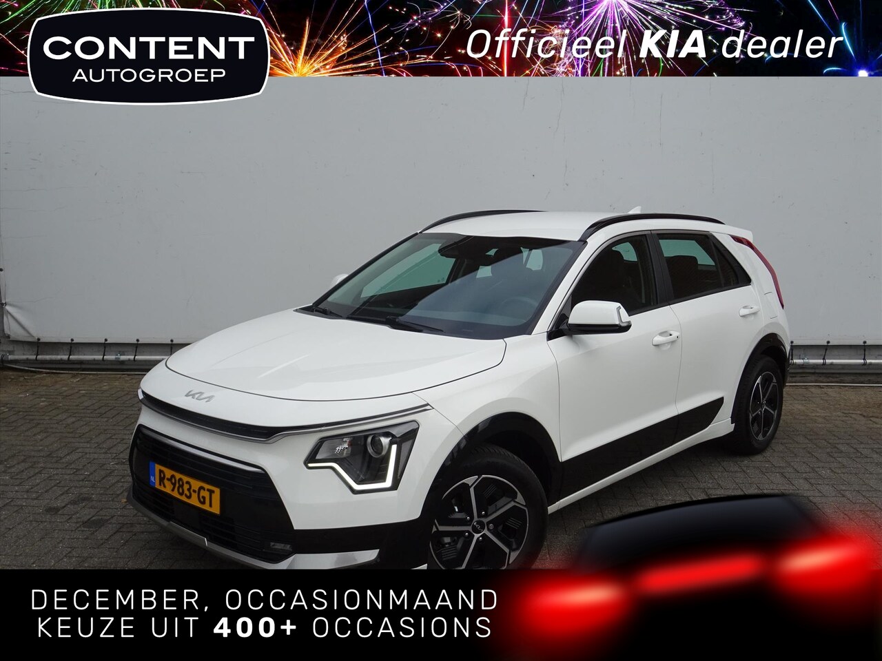 Kia Niro - 1.6 GDi Hybrid 141pk DCT6 DynamicLine - AutoWereld.nl