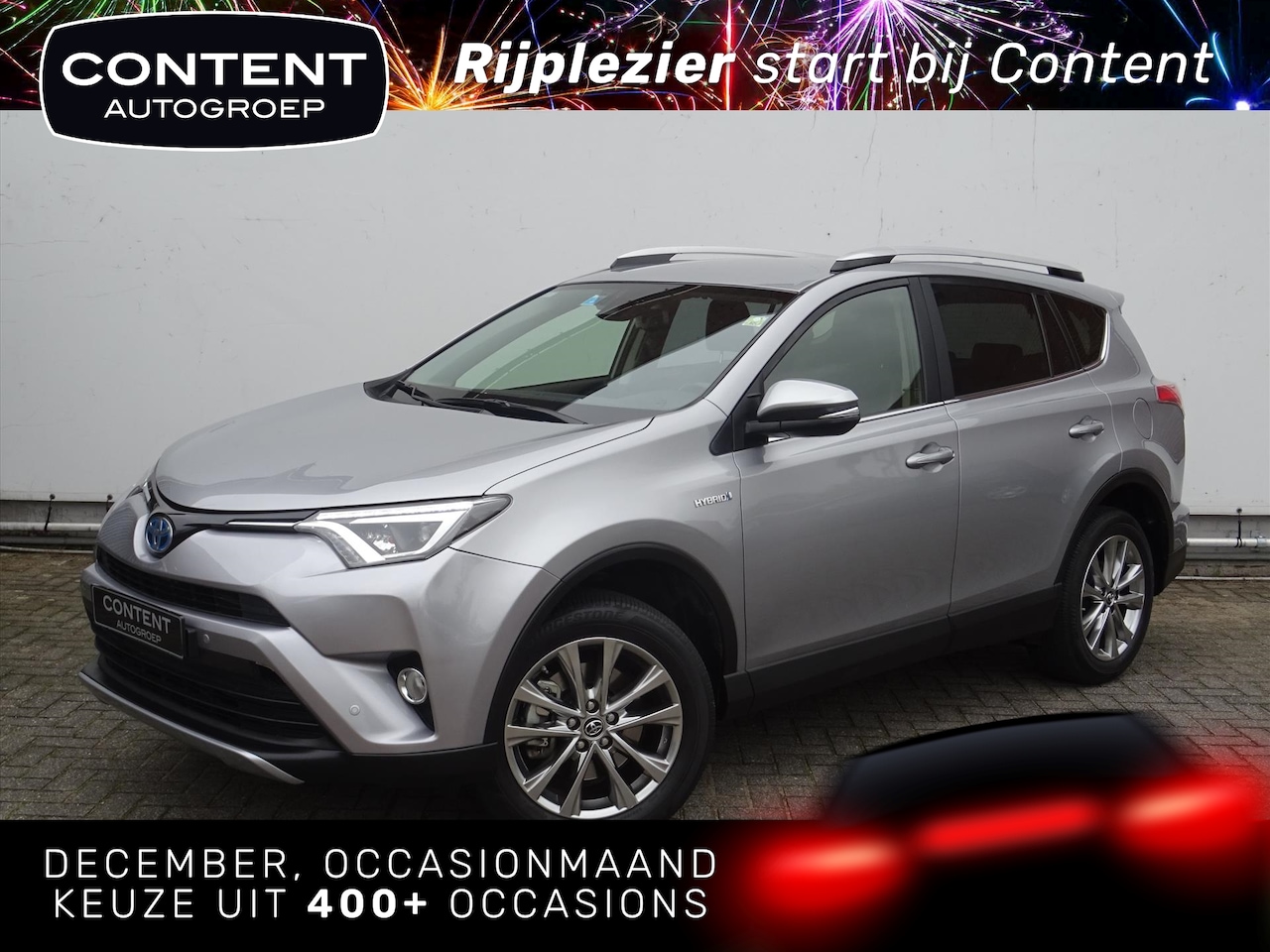 Toyota RAV4 - 2.5 Hybrid AWD Executive |Leder |Camera |Cruise|Trekhaak - AutoWereld.nl