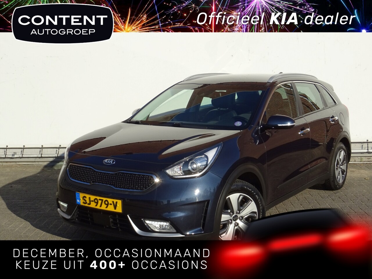 Kia Niro - 1.6 GDi Hybrid 141pk DCT6 DynamicLine [Trekhaak ] - AutoWereld.nl